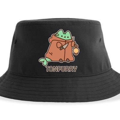 FF14 Cats Tonpurry Sustainable Bucket Hat
