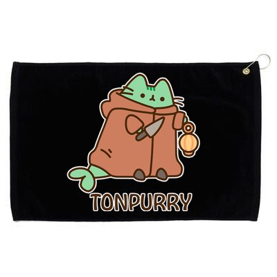 FF14 Cats Tonpurry Grommeted Golf Towel