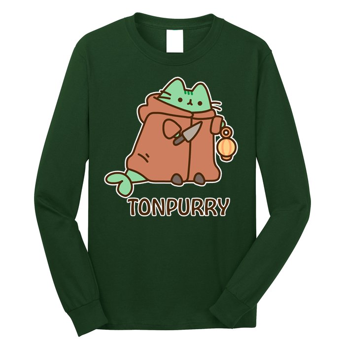 FF14 Cats Tonpurry Long Sleeve Shirt