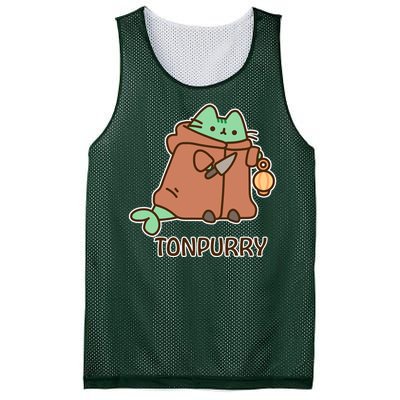 FF14 Cats Tonpurry Mesh Reversible Basketball Jersey Tank