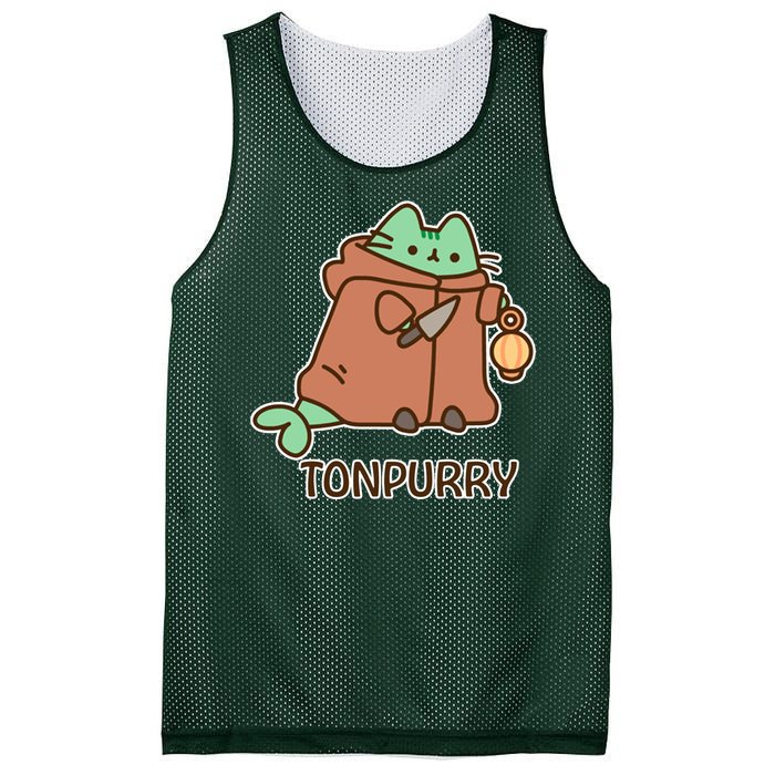 FF14 Cats Tonpurry Mesh Reversible Basketball Jersey Tank