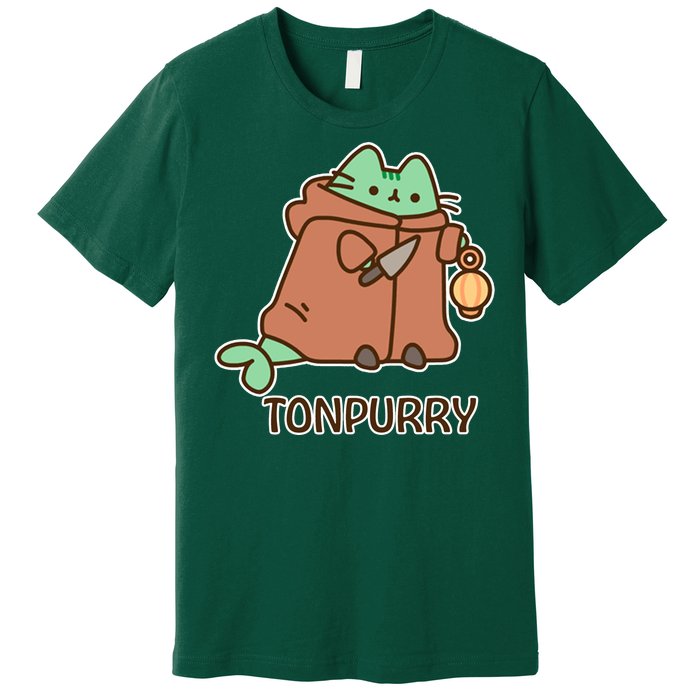 FF14 Cats Tonpurry Premium T-Shirt