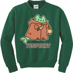 FF14 Cats Tonpurry Kids Sweatshirt