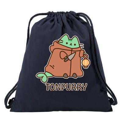 FF14 Cats Tonpurry Drawstring Bag