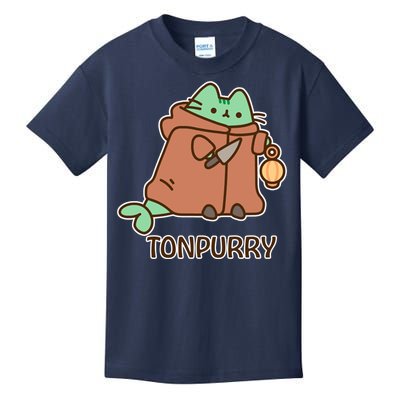 FF14 Cats Tonpurry Kids T-Shirt