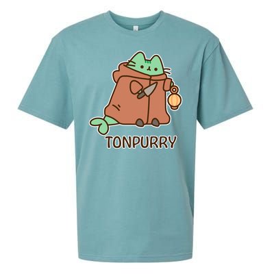 FF14 Cats Tonpurry Sueded Cloud Jersey T-Shirt