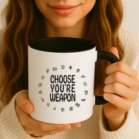 FF14 Class Icons Choose Your Weapons Mug