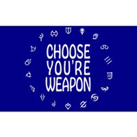 FF14 Class Icons Choose Your Weapons Bumper Sticker