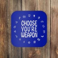 FF14 Class Icons Choose Your Weapons Coaster