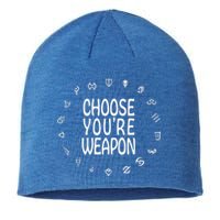 FF14 Class Icons Choose Your Weapons Sustainable Beanie