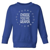 FF14 Class Icons Choose Your Weapons Toddler Sweatshirt