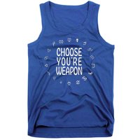 FF14 Class Icons Choose Your Weapons Tank Top