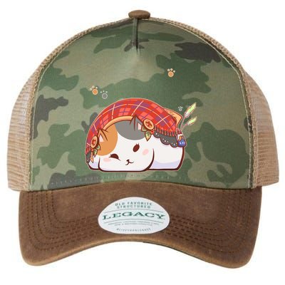 FF14 Fat Lazy Cat Legacy Tie Dye Trucker Hat