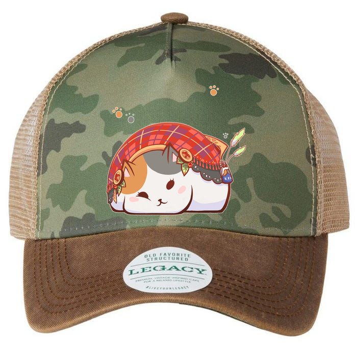 FF14 Fat Lazy Cat Legacy Tie Dye Trucker Hat