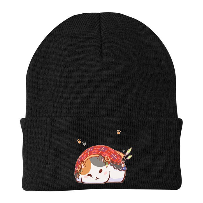 FF14 Fat Lazy Cat Knit Cap Winter Beanie