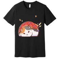 FF14 Fat Lazy Cat Premium T-Shirt