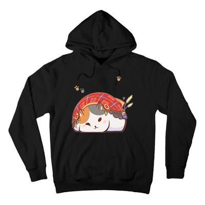 FF14 Fat Lazy Cat Tall Hoodie