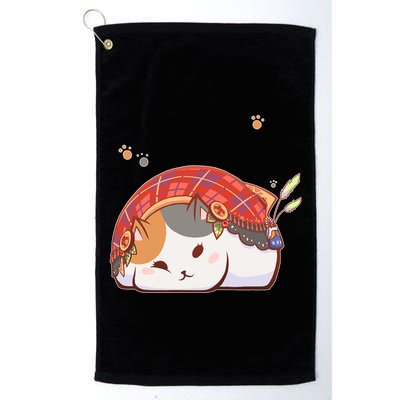 FF14 Fat Lazy Cat Golf Towel