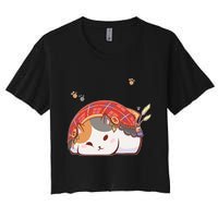 FF14 Fat Lazy Cat Crop Top