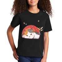 FF14 Fat Lazy Cat Kids T-Shirt