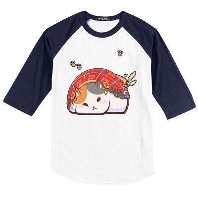 FF14 Fat Lazy Cat Baseball Sleeve Shirt