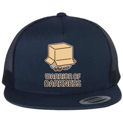 FF14 Warrior Of Darkness Flat Bill Trucker Hat