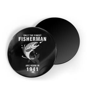 Fishing Fisherman 1941 79th Birthday Are Born In 1941 Magnet