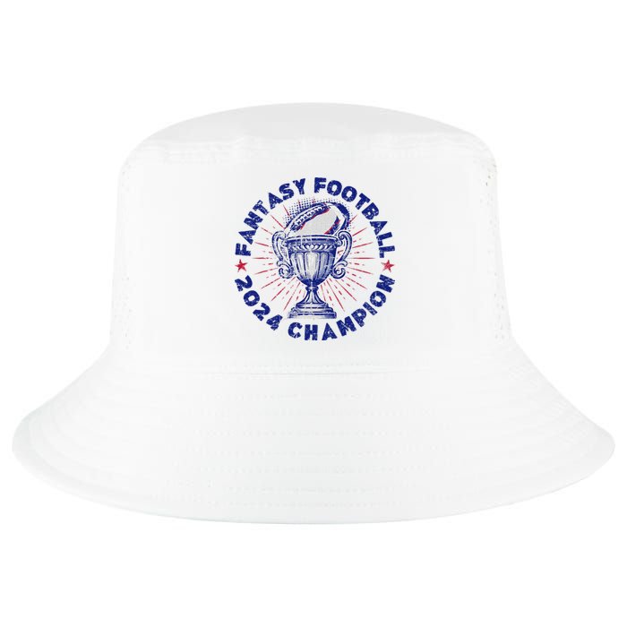 Fantasy Football 2024 Champion Fantasy Football Cool Comfort Performance Bucket Hat