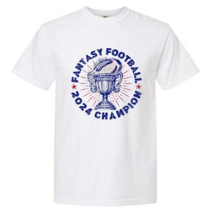 Fantasy Football 2024 Champion Fantasy Football Garment-Dyed Heavyweight T-Shirt