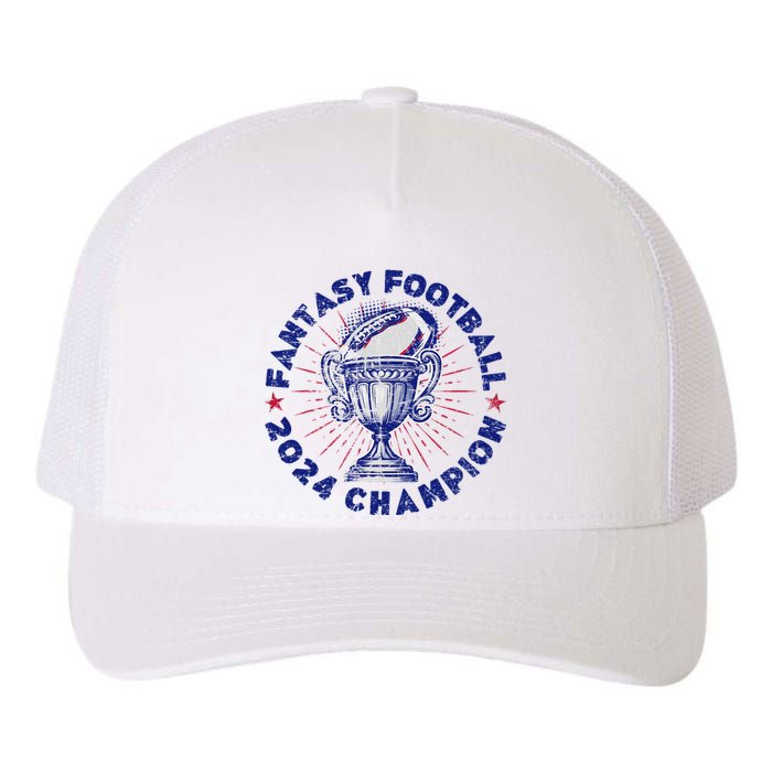 Fantasy Football 2024 Champion Fantasy Football Yupoong Adult 5-Panel Trucker Hat