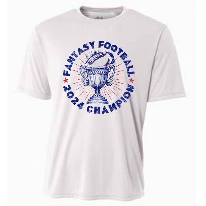 Fantasy Football 2024 Champion Fantasy Football Cooling Performance Crew T-Shirt