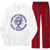 Fantasy Football 2024 Champion Fantasy Football Long Sleeve Pajama Set