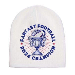 Fantasy Football 2024 Champion Fantasy Football Short Acrylic Beanie