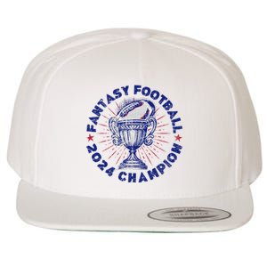 Fantasy Football 2024 Champion Fantasy Football Wool Snapback Cap