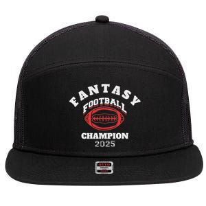 Fantasy Football 2025 Champion 7 Panel Mesh Trucker Snapback Hat