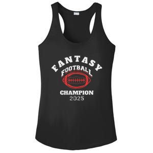 Fantasy Football 2025 Champion Ladies PosiCharge Competitor Racerback Tank