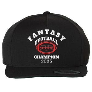 Fantasy Football 2025 Champion Wool Snapback Cap