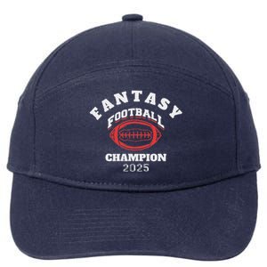 Fantasy Football 2025 Champion 7-Panel Snapback Hat