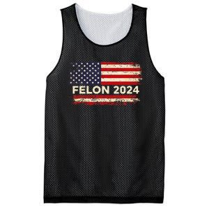 Felon24 Felon 2024 Convicted Felon Funny Pro Trump 2024 Mesh Reversible Basketball Jersey Tank