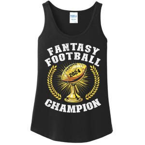 Fantasy Football 2024 Champion Draft Fantasy Football Champ Ladies Essential Tank