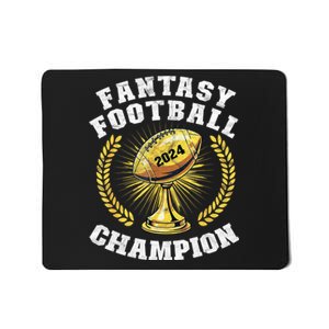 Fantasy Football 2024 Champion Draft Fantasy Football Champ Mousepad