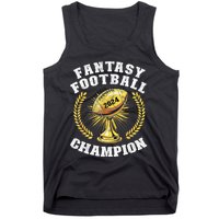 Fantasy Football 2024 Champion Draft Fantasy Football Champ Tank Top