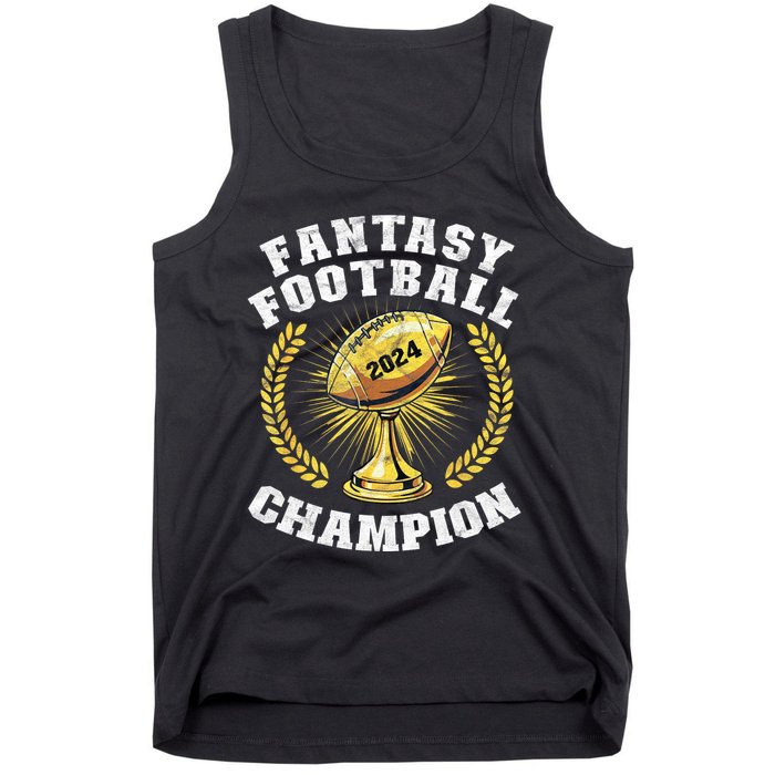 Fantasy Football 2024 Champion Draft Fantasy Football Champ Tank Top