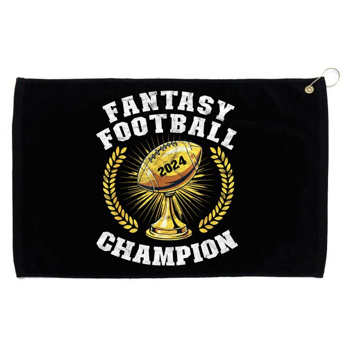 Fantasy Football 2024 Champion Draft Fantasy Football Champ Grommeted Golf Towel