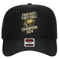 Fantasy Football 2024 Champion Fantasy Football High Crown Mesh Back Trucker Hat