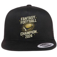 Fantasy Football 2024 Champion Fantasy Football Flat Bill Trucker Hat