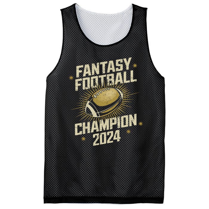 Fantasy Football 2024 Champion Fantasy Football Mesh Reversible Basketball Jersey Tank