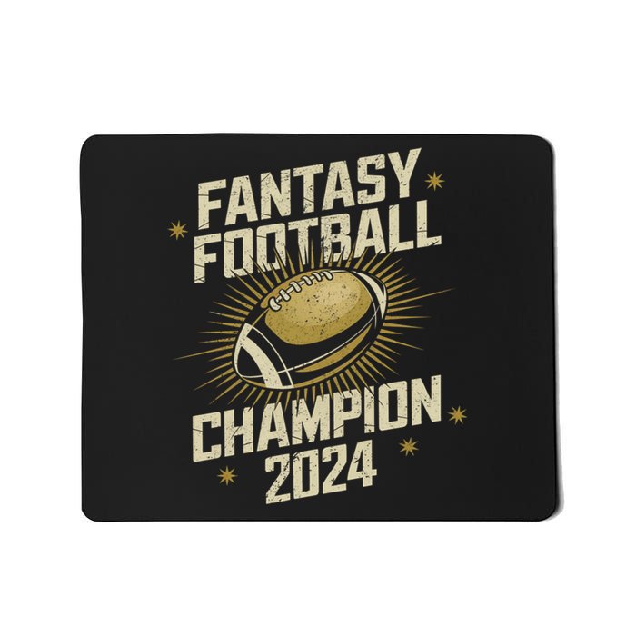 Fantasy Football 2024 Champion Fantasy Football Mousepad