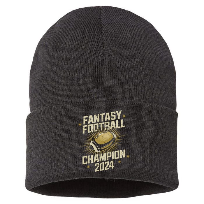 Fantasy Football 2024 Champion Fantasy Football Sustainable Knit Beanie