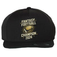 Fantasy Football 2024 Champion Fantasy Football Wool Snapback Cap